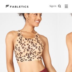Fabletics sports bra